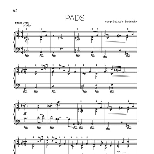 Music Sheet PADS for piano